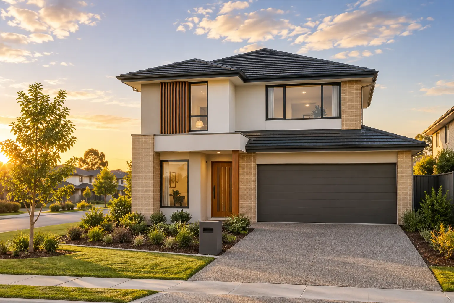 Representative contemporary Ipswich and Logan house and land design