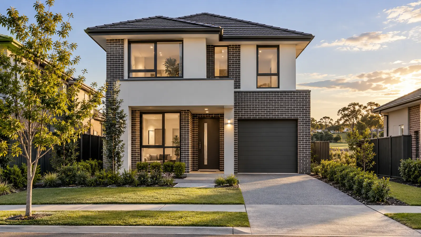 Representative Austral house and land design