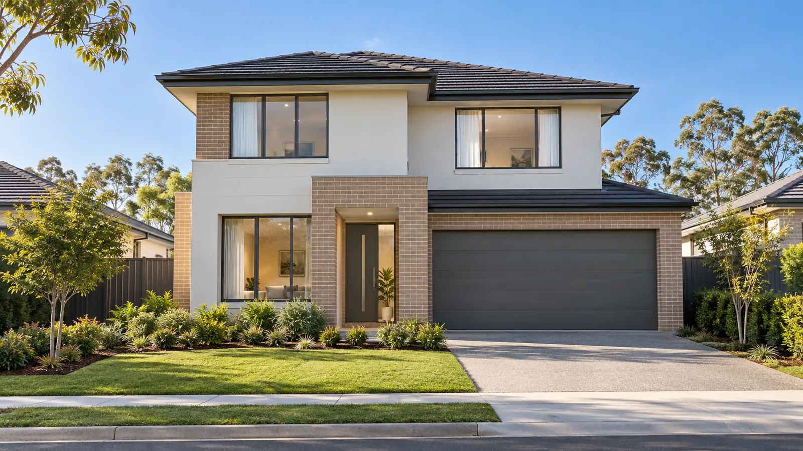 Representative Box Hill house and land design