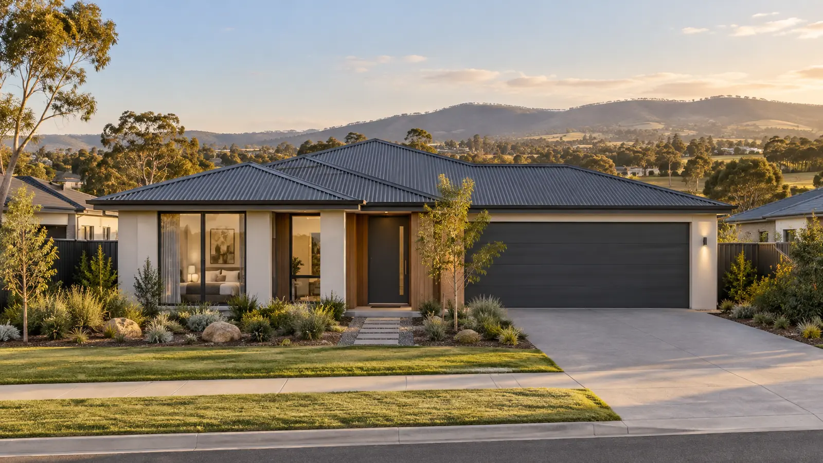 Representative Traralgon Victoria house and land design